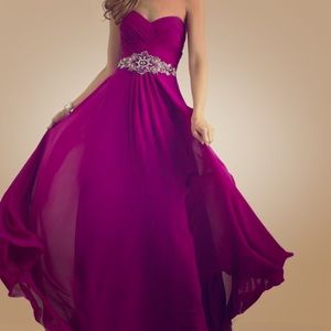 Clarisse Plumberry Prom Dress